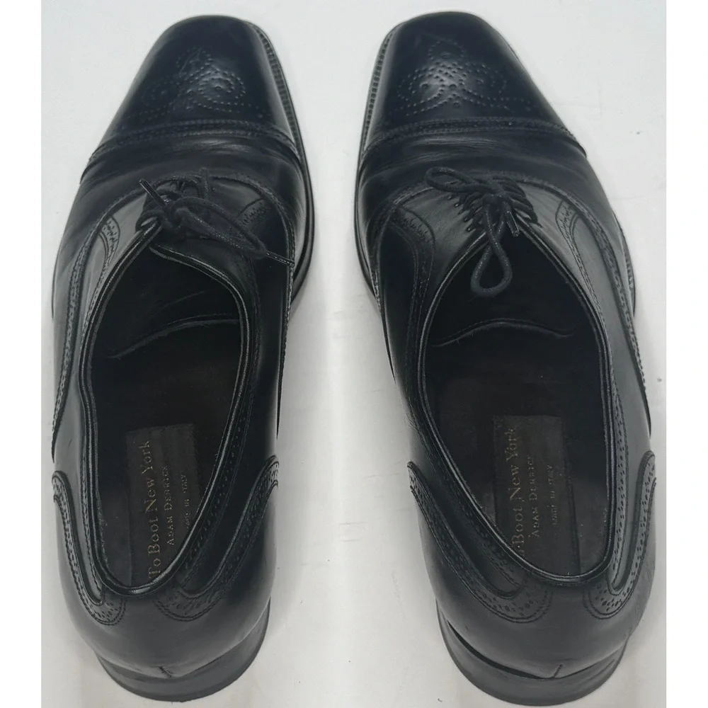To Boot‎ Company 2848 Adam Derrick Made In Italy Black Oxfords Size 11.5